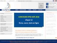 Tablet Screenshot of orseu-concours.com